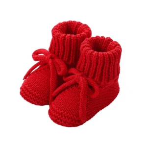 Chaussures bébé nouveauné intérieur chaussons tricot douces sécurité style couleur vive qualité premium pratique