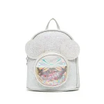 Sac à dos pour enfants glitter oreilles bow princesse mode école cadeau filles sac à dos décontracté scolaire