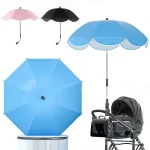 Parasol Universel pour Poussette bébé Paresoleil Régulable Protection UV Accessoires bébé Portable Pratique Qualité Premium Durable