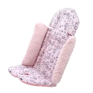 Coussin de poussette bébé motif dessin animé doublure siège tapis voiture coussin landau matelas chariot siège voiture Pink Coussin de poussette bébé motif dessin animé doublure siège tapis voiture coussin landau matelas chariot siège voiture Pink