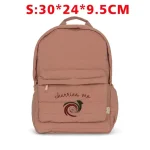 Sac à dos enfants style mignon motif floral coton école vacances usage quotidien sac cartable portable ajustable