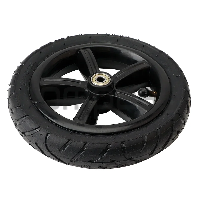 Roue pneumatique bébé poussette 200×45 scooter trottinette diamètre 200mm largeur 45mm noire caoutchouc qualité sécurité pratique compacte urbain