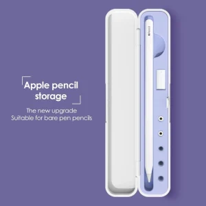 Étui portable Apple Pencil 2 housse de stylet protection rangement design épuré matériaux durables compatible i Pad accessoires artistes étudiants professionnels Made in France qualité premium