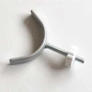 Barre de porte de sécurité pour bébé fixe avec verrouillage en métal et plastique ABS design moderne et sécurisé Barre de porte de sécurité pour bébé fixe avec verrouillage en métal et plastique ABS design moderne et sécurisé