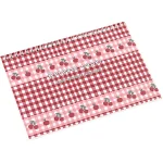Papier de libération à spirale 32 feuilles motif carreaux rouge et blanc cerises papeterie artistique scrapbooking craft manuels créatif durable réutilisable