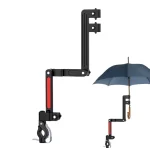 Support de parapluie universel pour table et chaise ajustable design moderne matériaux de qualité stable et sécurisé pour extérieur et intérieur idéal pour parents et voyageurs