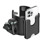 Portegobelet poussette support téléphone 360° antidérapant Uppababy Nuna Doona clip fixation 2 en 1 portable