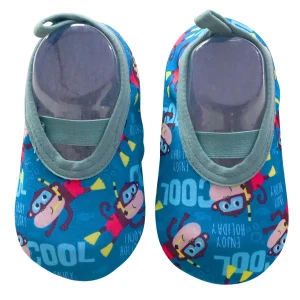 Chaussures aquatiques bébé garçon fille chaussons plage natation pieds nus surf pêche piscine  design ludique motifs colorés