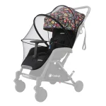 Moustiquaire poussette compatible Cybex Priam Bugaboo Stokke matériaux respirants protection UV zips doubles support intégré