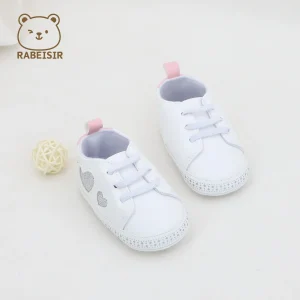 Chaussures de marche bébé 01 an sneakers antidérapantes respirantes pour nouveauné design moderne coloré filles Chaussures de marche bébé 01 an sneakers antidérapantes respirantes pour nouveauné design moderne coloré filles