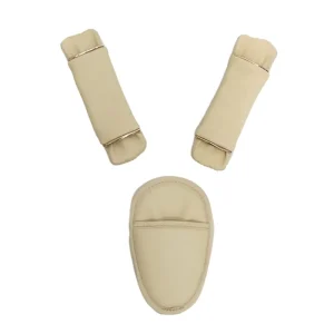 Ensemble universel de coussinets pour ceinture de sécurité de bébé couvresiège de voiture pour poussette et landau B Ensemble universel de coussinets pour ceinture de sécurité de bébé couvresiège de voiture pour poussette et landau B