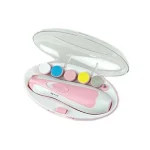Broyeur à ongles électrique multitêtes pour bébé antirayures coupeongles portable 6 en 1