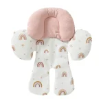Coussin de siège poussette respirant pour bébé support tête et cou doublure confortable 036 mois accessoire bébé