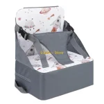 Chaise haute pliable pour enfant design espace confortable et sécurisée mobilier enfant accessoire repas bébé dosssier ajustable tissu doux Lulala~ Store