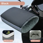 Housse de guidon moto imperméable manchons chauffants couverture poignée vélo réfléchissante lune étoiles hiver universel Guangdong