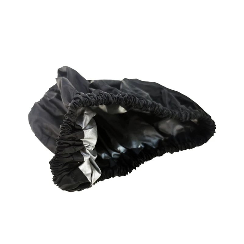 Ensemble de chouchous élastiques doux 4 pièces accessoire capillaire quotidien style moderne couleur noire polyester sans abîmer les cheveux idéal pour sport et quotidien