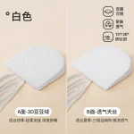 Oreiller bébé multiusage coussin allaitement incliné 15 degrés tissu respirant 3D confort doux bébé 012 mois style moderne