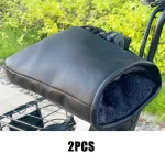 Manchons de guidon moto hiver gants chauffants imperméables couverture poignée vélo couvremains chauffants 1p