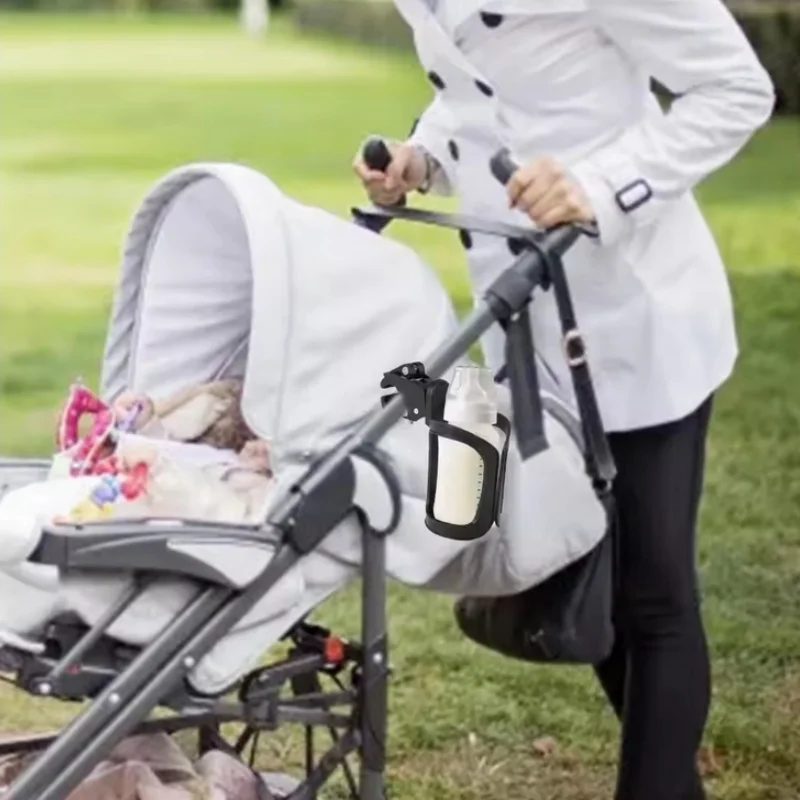 support de tasse d'eau réglable pour poussette de bébé, porte bouteille de vélo, rotation à 360 degrés, accessoires de poussette support de tasse d'eau réglable pour poussette de bébé, porte bouteille de vélo, rotation à 360 degrés, accessoires de poussette