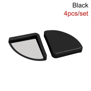 Protecteur d&rsquo;angle de table et de bureau en plastique pour bébé lot de 4 pièces de sécurité design moderne noir usage domestique