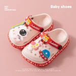 Sandales enfants bébé plastique Happy colorées confortables antidérapantes mode été