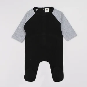 Vêtements côtelés assortis pour la famille, barboteuse à manches longues pour bébé, chemise pour garçon et fille, couleurs contrastées, automne – grey romper Vêtements côtelés assortis pour la famille, barboteuse à manches longues pour bébé, chemise pour garçon et fille, couleurs contrastées, automne – grey romper