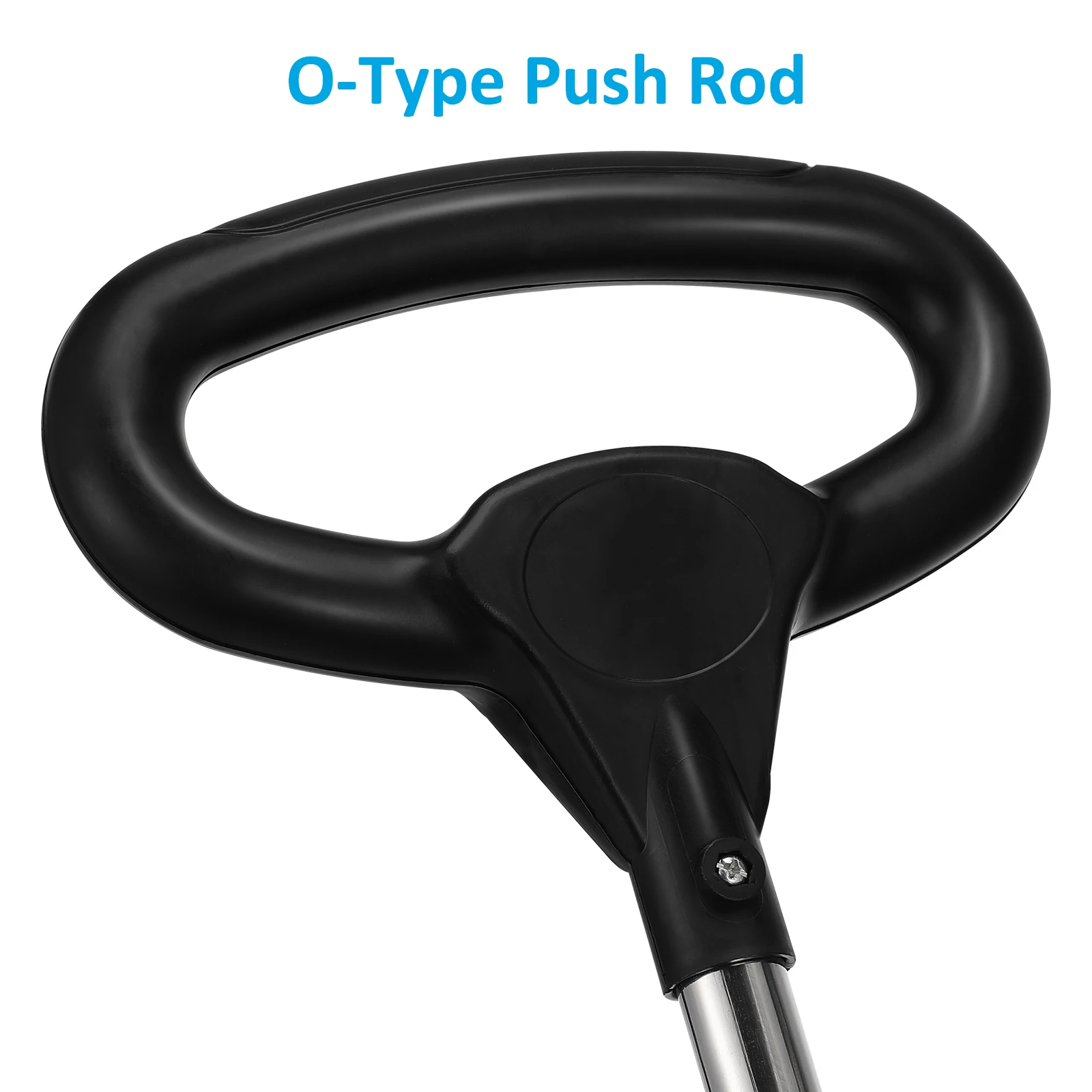 Poignée de poussette ergonomique en métal et plastique manche antidérapante confort bébé design moderne qualité premium durable