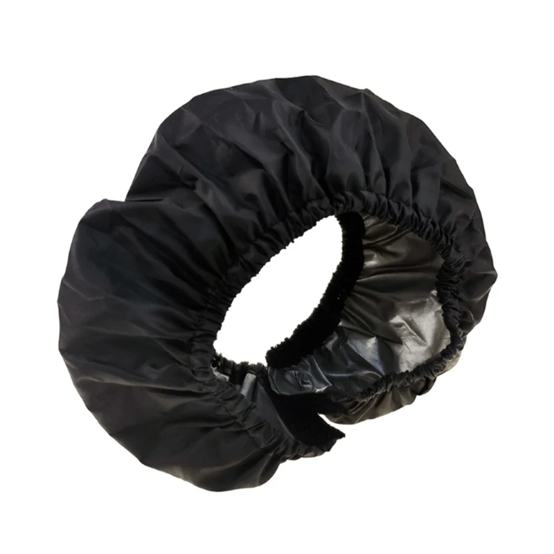 Ensemble de chouchous élastiques doux 4 pièces accessoire capillaire quotidien style moderne couleur noire polyester sans abîmer les cheveux idéal pour sport et quotidien