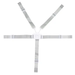 Ceinture de sécurité universelle 5 points pour chaise haute bébé harnais portable en nylon design sécurisé et confortable