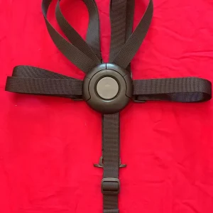 Ceinture de sécurité 5 points pour chaise Stokke Clikk Tripp Trapp harnais bébé confortable matériau durable usage sécurisé design moderne 02 ans
