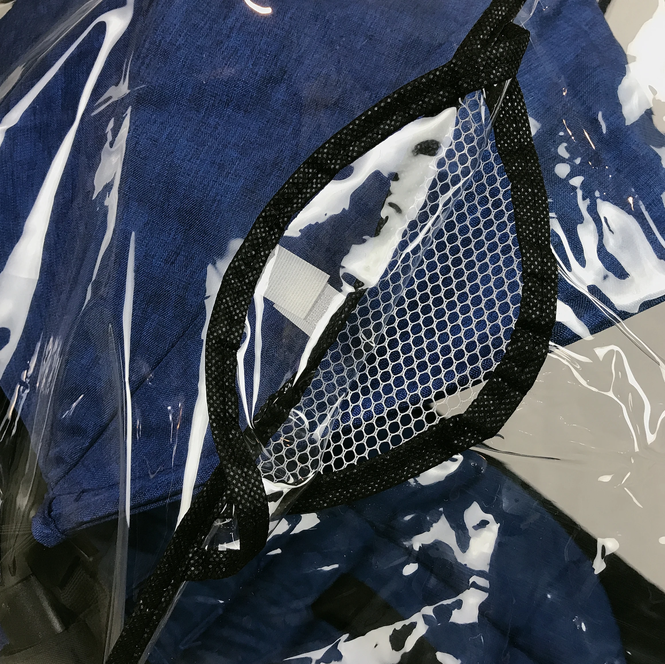 Housse de pluie universelle pour poussette Yoyo protègepoussette transparent protection intempéries bébé compact et pratique