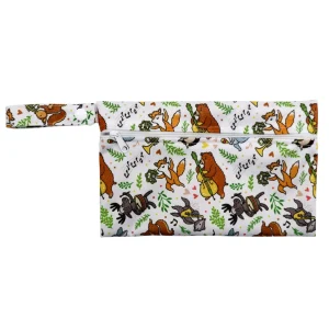 Trousse animaux enfants fournitures scolaires écoliers étudiants rangement crayons stylos couleur vives polyester zip bouton pression