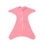 Sac de Couchage pour Bébé en Coton Doux Gigoteuse Moderne avec Zip Central Conçu pour le Confort et la Sécurité du Nourrisson Rose Vif