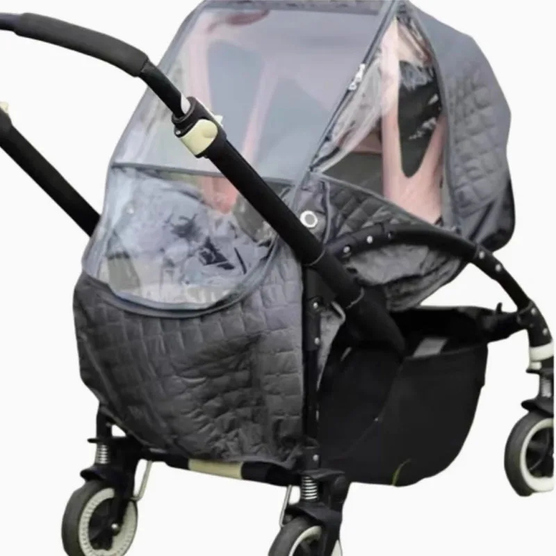 Housse de pluie pour poussette Bugaboo compatible Equation 5 3 6 étanche chaude coupevent design moderne protection extérieure usage quotidien durabilité