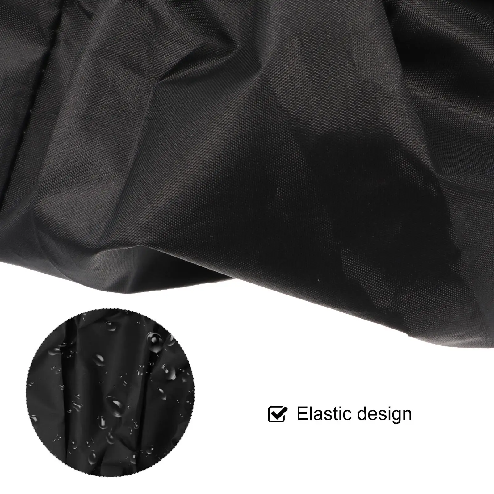 Bandeaux élastiques en tissu 4 pièces noir uni accessoires cheveux usage quotidien sport soins capillaires confort style intemporel élégance pratique polyvalent qualité supérieure durable