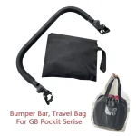 Accessoires de poussette pour bébé uniquement pour GB Pockit + All city, poussettes tout-Terrain, sac de voyage pour poussette, pare-chocs pour poussette