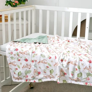 Couverture d’hiver en polyester double couche pour bébé douce et respirante housse de berceau pour poussette 100x70cm 03 ans Couverture d’hiver en polyester double couche pour bébé douce et respirante housse de berceau pour poussette 100x70cm 03 ans