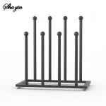 Organisateur double couche pour bottes bébé Shayin support robuste en métal design moderne rangement optimal entrée et placard