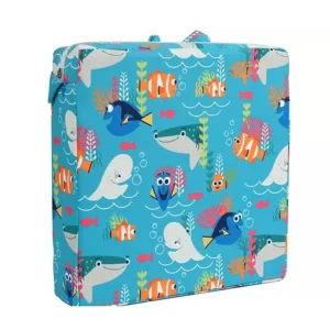 Sac de rangement pour enfants pochette imperméable avec motifs aquatiques poissonsclowns rangement ludique pour jouets affaires de plage transport facile Sac de rangement pour enfants pochette imperméable avec motifs aquatiques poissonsclowns rangement ludique pour jouets affaires de plage transport facile