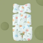Coussin de soutien bébé en coton doux ergonomique motifs colorés pour siège auto et poussette