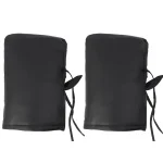 Manchons de guidon moto hiver gants chauffants imperméables couverture poignée vélo couvremains