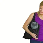 Coussin pour chat Electrolux confortable et apaisant sac souple en canvas petit format coloris black usage quotidien et voyage