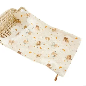 Gants toilette bébé doux coton multimotifs koala peau sensible cadeau nouveauné hypoallergénique confortable respirant