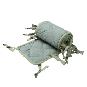 Coussin de chaise rembourré pour confort bébé protection angle tissu doux vert pastel 60cm Coussin de chaise rembourré pour confort bébé protection angle tissu doux vert pastel 60cm