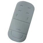 Support voiture téléphone bébé tablette GPS mains libres fixation sécurisée design moderne portable universel gris uni