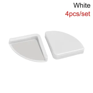 Protecteur d&rsquo;angle de table en silicone souple pour bébé lot de 4 pièces blanc sécurité domestique design moderne facile à fixer