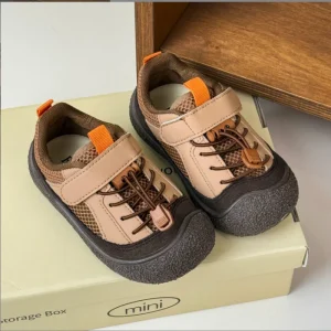 Chaussures enfants extérieure activité sportive confortable robuste semelle antidérapante filet respirant velcro lacets élastiques Chaussures enfants extérieure activité sportive confortable robuste semelle antidérapante filet respirant velcro lacets élastiques