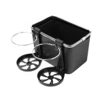 Organisateur d&rsquo;accoudoir voiture bébé rangement console boîte organisation téléphone tasse mouchoirs ABS durable rangement intérieur voiture