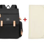 Sac à dos de voyage pour maman sac à couches imperméable de grande capacité sacs de maternité sac de poussette pour bébé sac de poussette à la mode  M5TD1269B