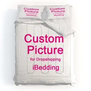 Parure de lit personnalisée coton universelle toutes saisons ensemble couette taie oreiller bébé douillet confortable et sécuritaire